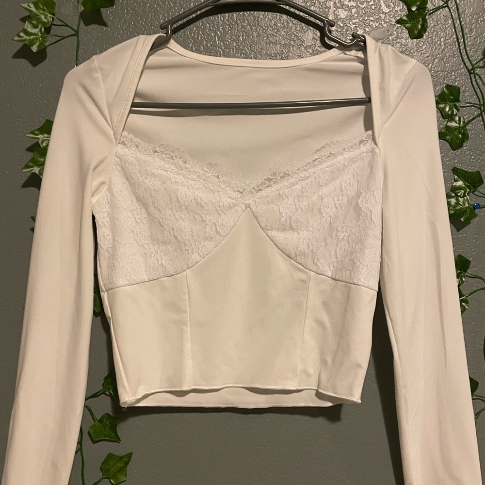 Long Sleeve Crop Top